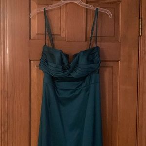 BCBG Floor length Emrald Formal Dress